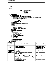 Giáo án Tiếng Anh Lớp 10 - Period 90, Unit 14