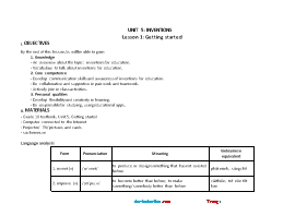 Giáo án môn Tiếng Anh Lớp 10 Global - Unit 5: Inventions