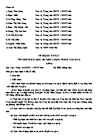 Giáo án môn Toán Lớp 10 sách Kết nối tri thức - Bài 6: Hệ thức lượng trong tam giác